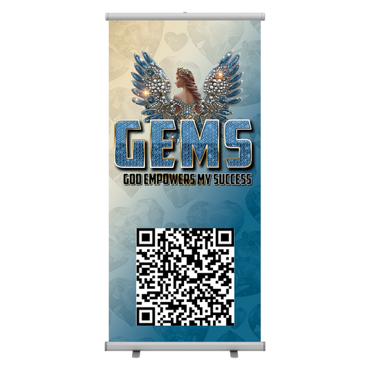 GEMS Empowerment Retractable Banner for Ministry Events