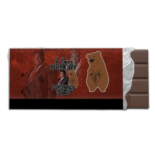 Freddy's Heart Custom Candy Bar