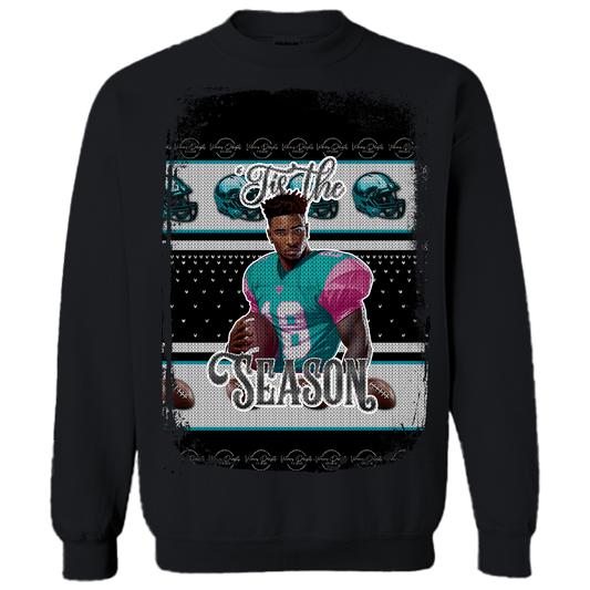 Ugly Christmas Sweater Sweatshirt Football