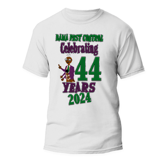 Pest Control Celebrating 44 Years in Business Shirt