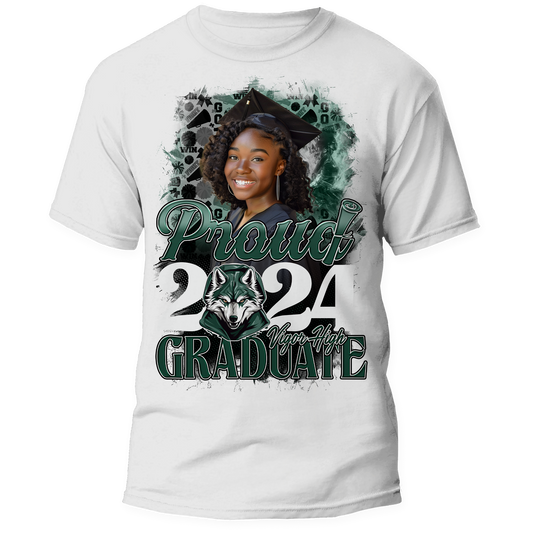 Cheerleader Graduation 2024 Personalized Custom Shirt