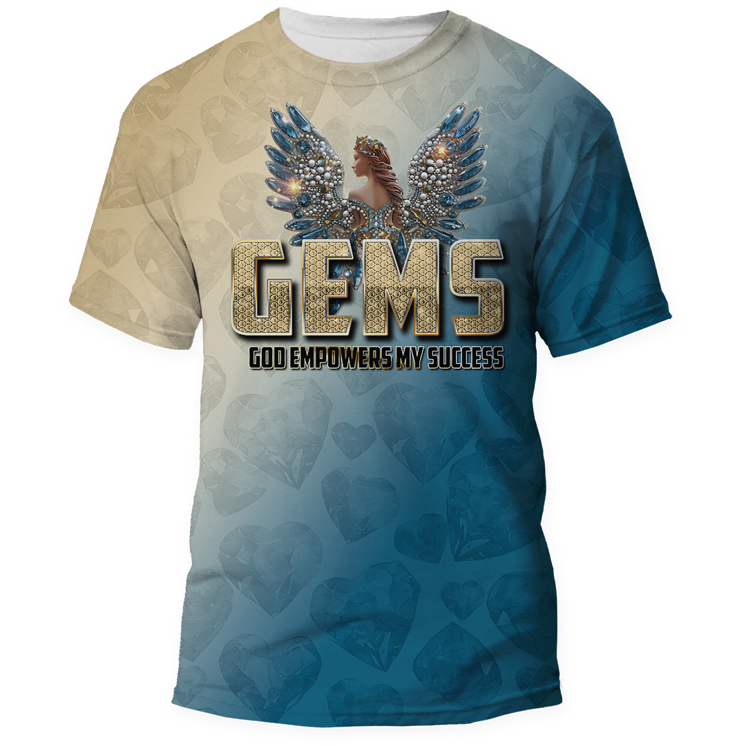 GEMS Empowered Women’s Shirt All-Over