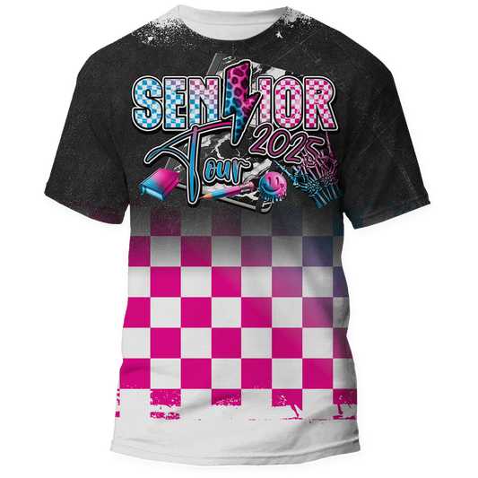 Senior 2025 Tour Shirt All-Over