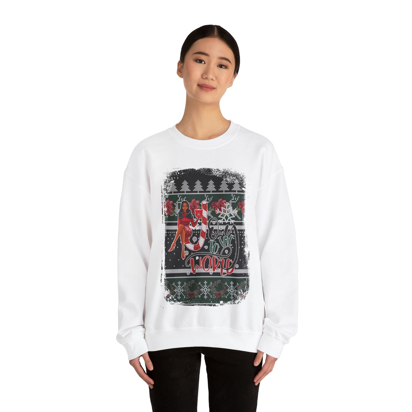 Joy to The World Ugly Christmas Sweater