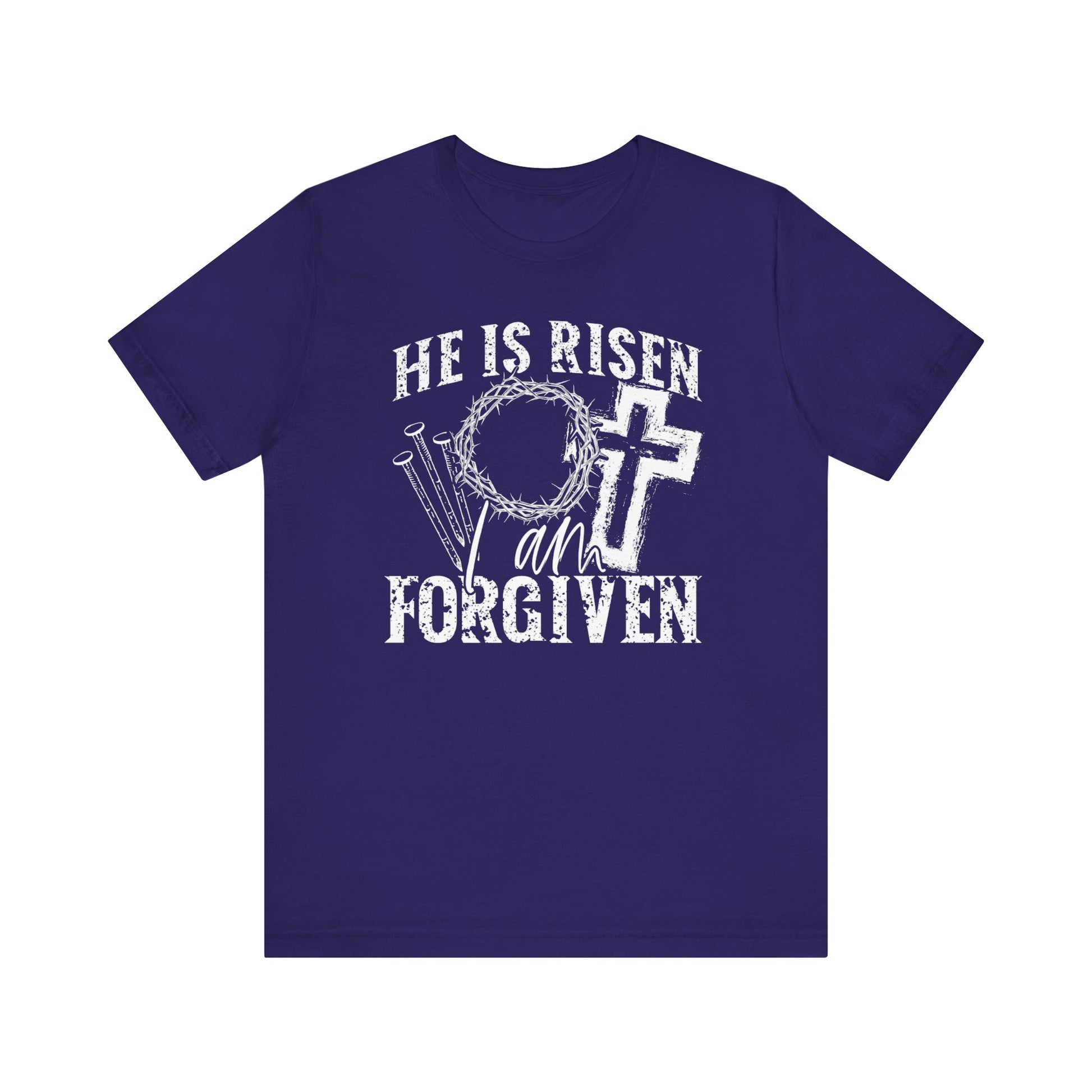 He Is Risen I Am Forgiven Christian Faith Shirt