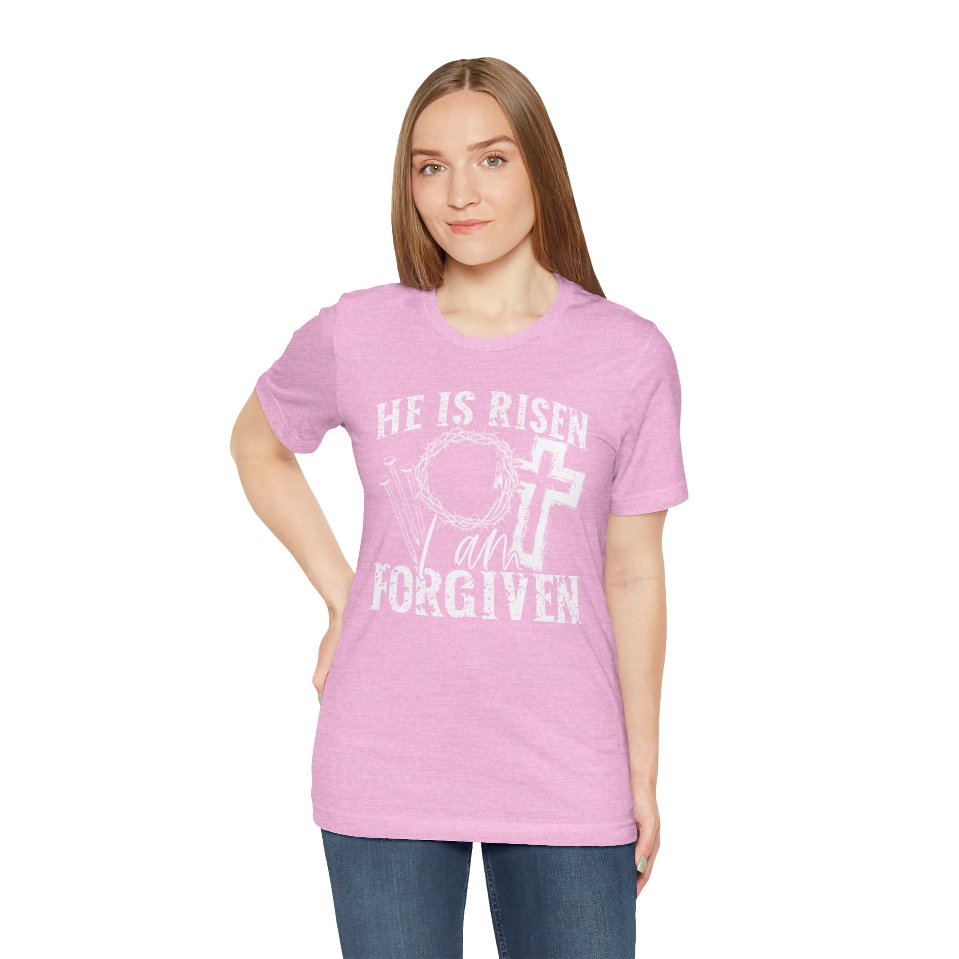 He Is Risen I Am Forgiven Faith Shirt