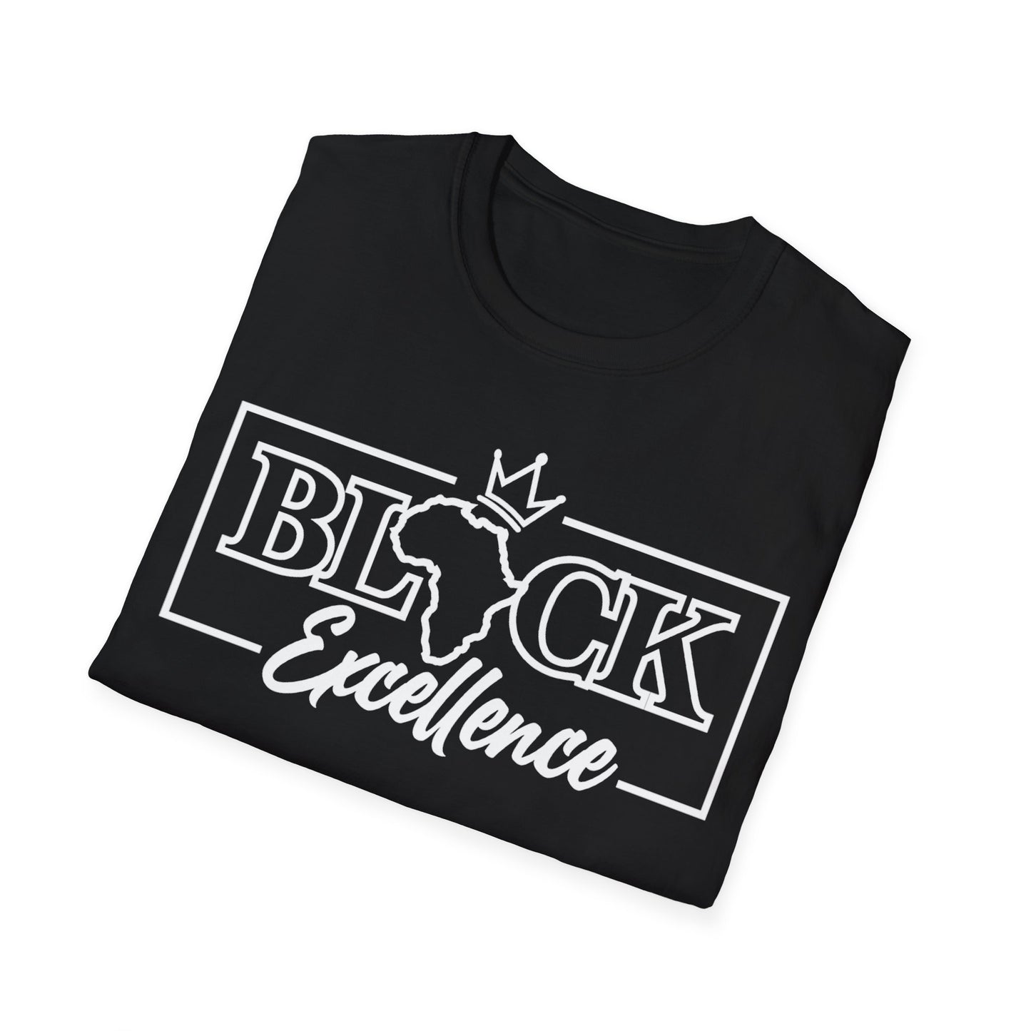 Black History Black Excellence Unisex Softstyle T-Shirt