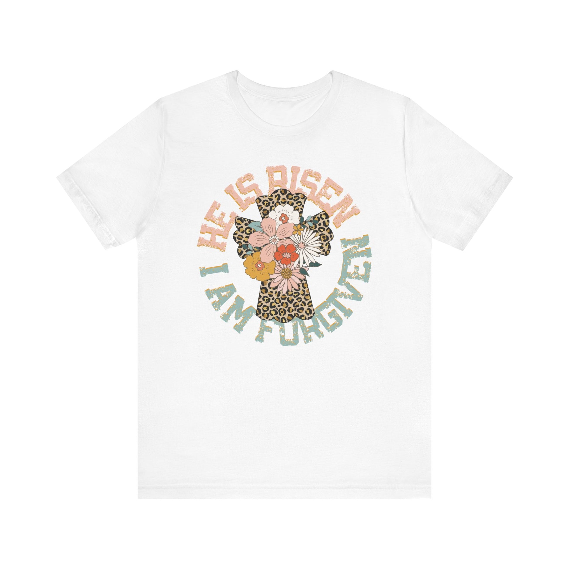 He is Risen Circle Flower Easter Shirt