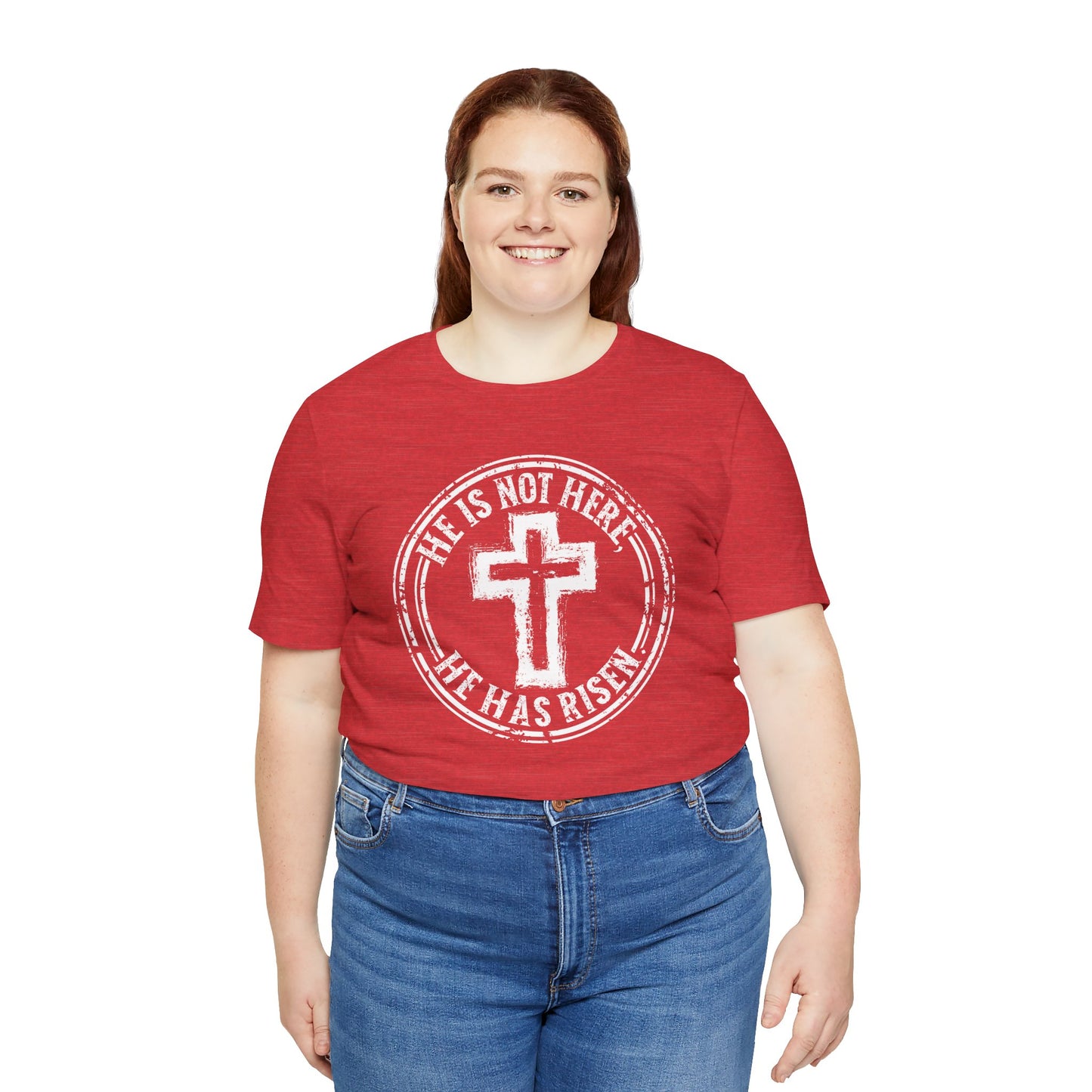 He Is Not Here He Has Risen Christian Faith Shirt