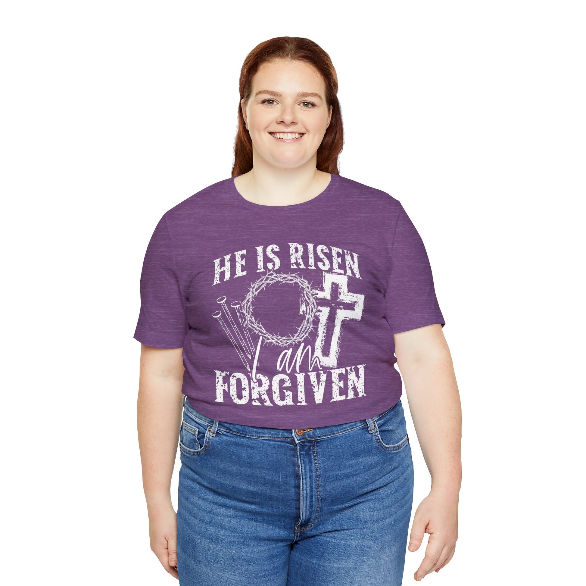 He Is Risen I Am Forgiven Faith Shirt