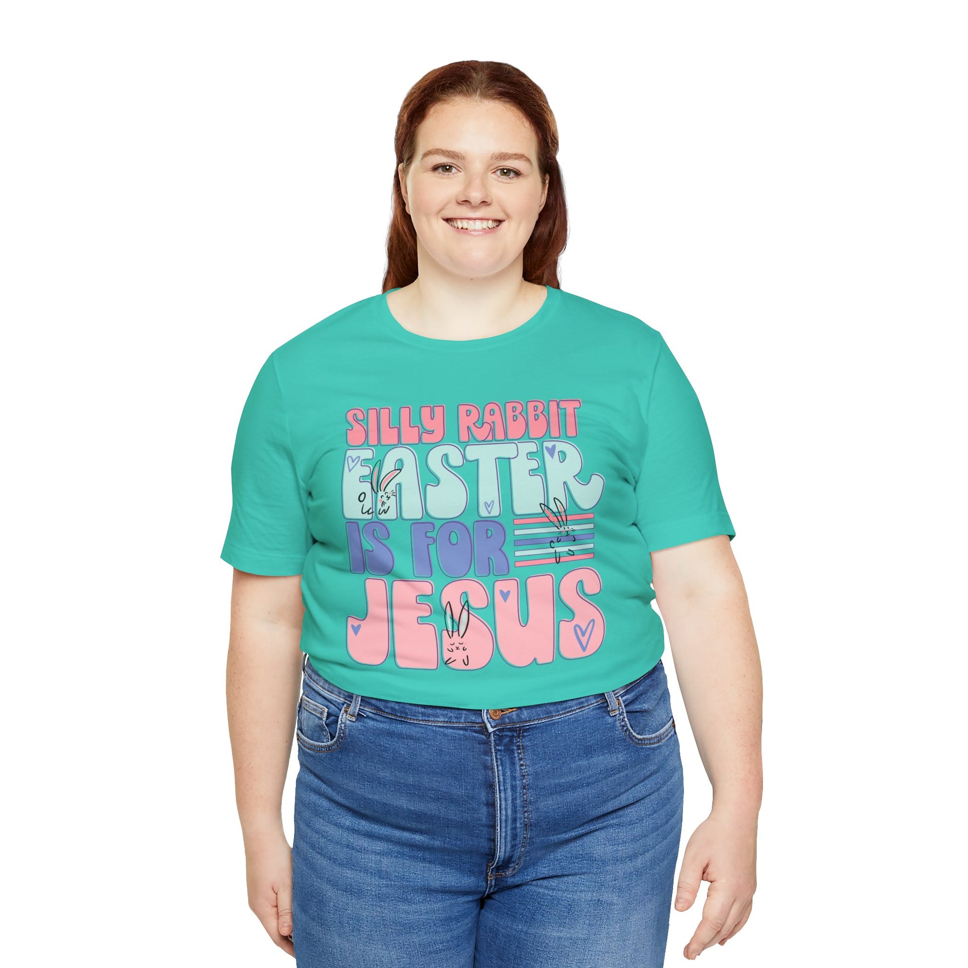 Silly Rabbit Easter Is For Jesus Faith Shirt