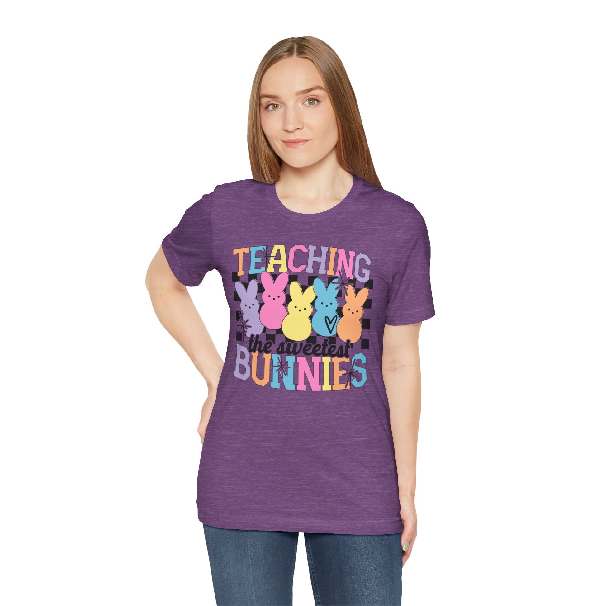 Teaching the Sweetest Bunnies Teacher Easter Shirt 