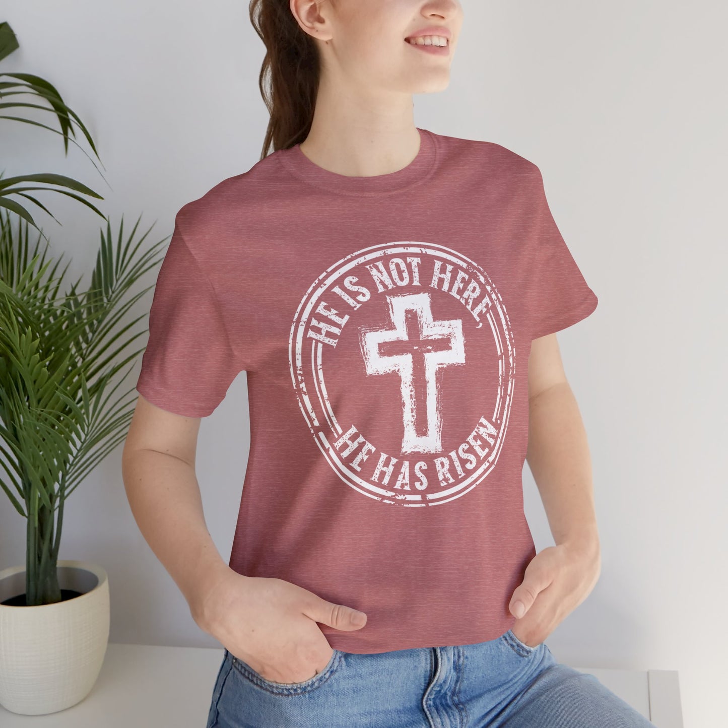 He is Not Here He Has Risen Faith Shirt