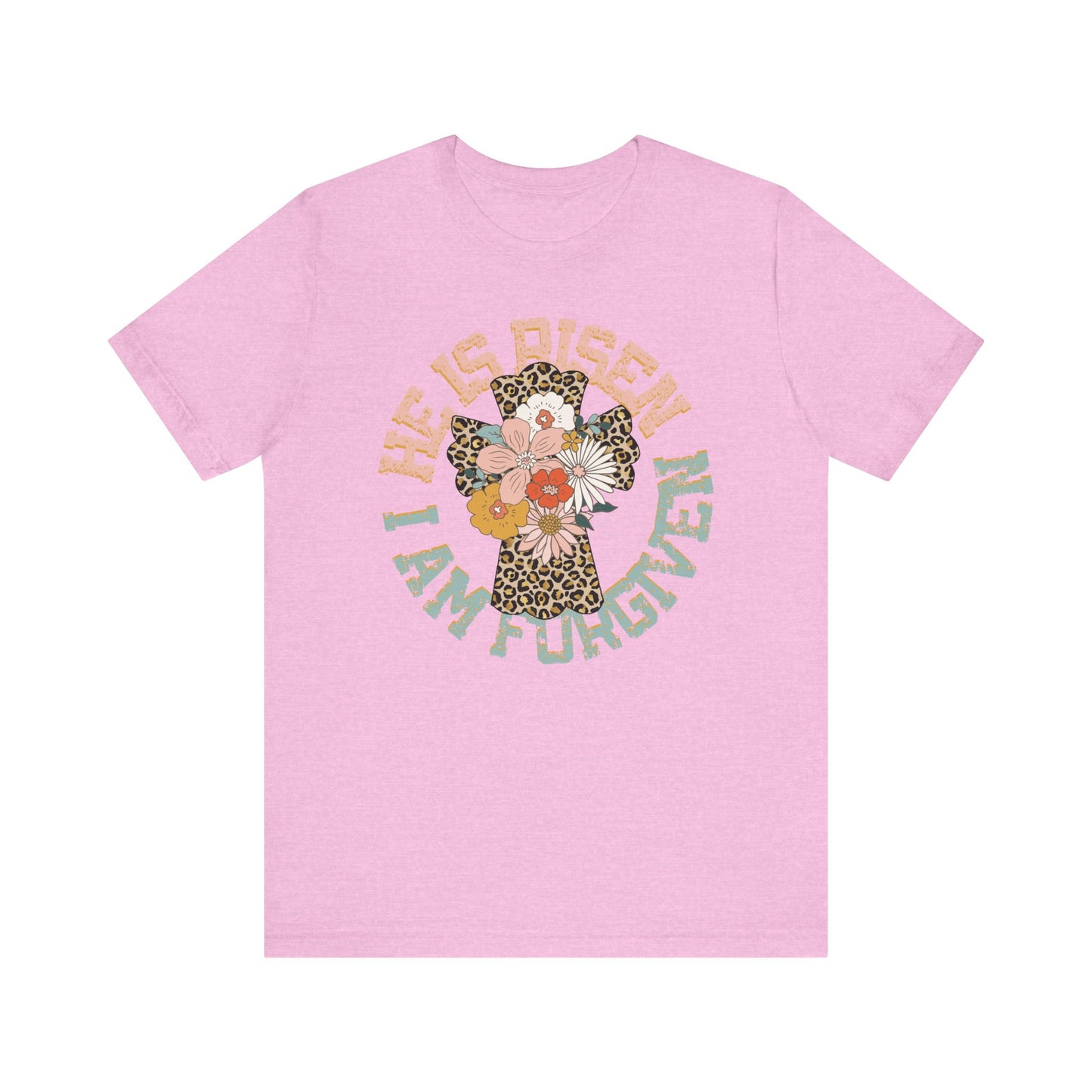 He is Risen Circle Flower Easter Shirt