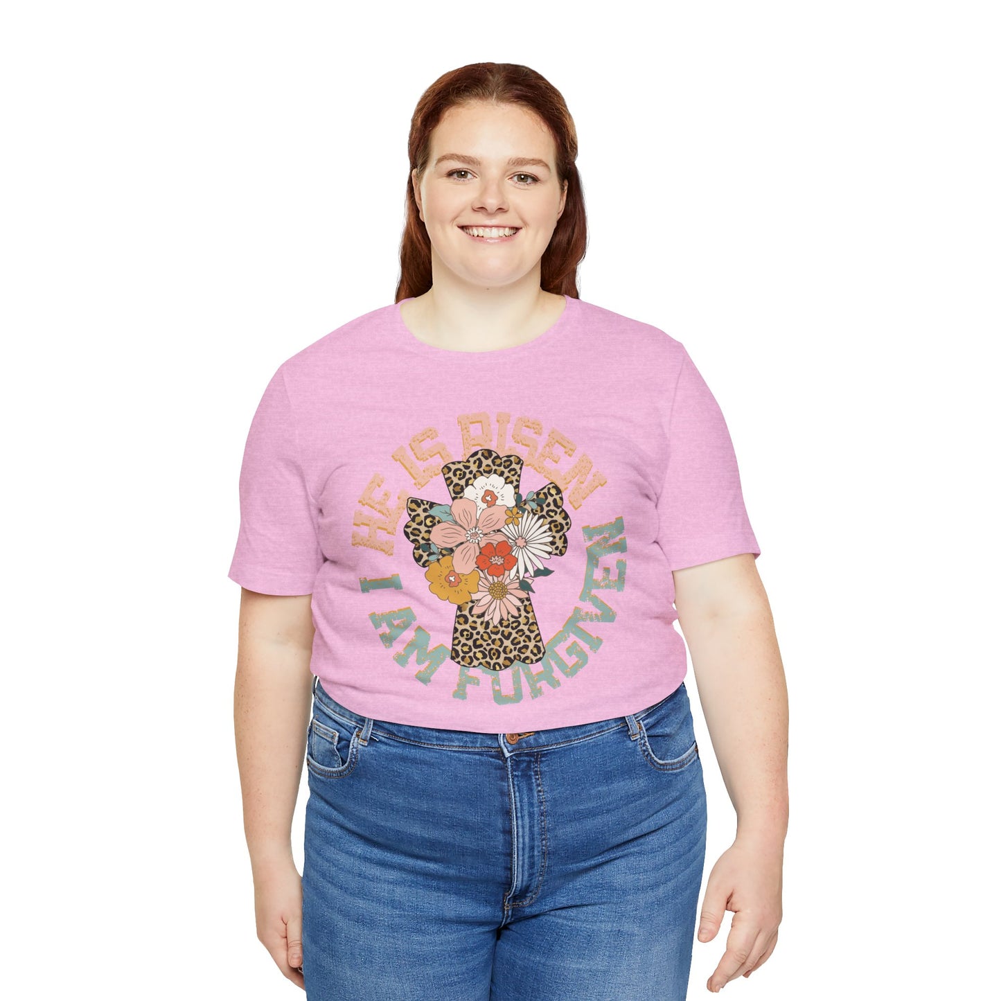 He is Risen Circle Flower Easter Shirt