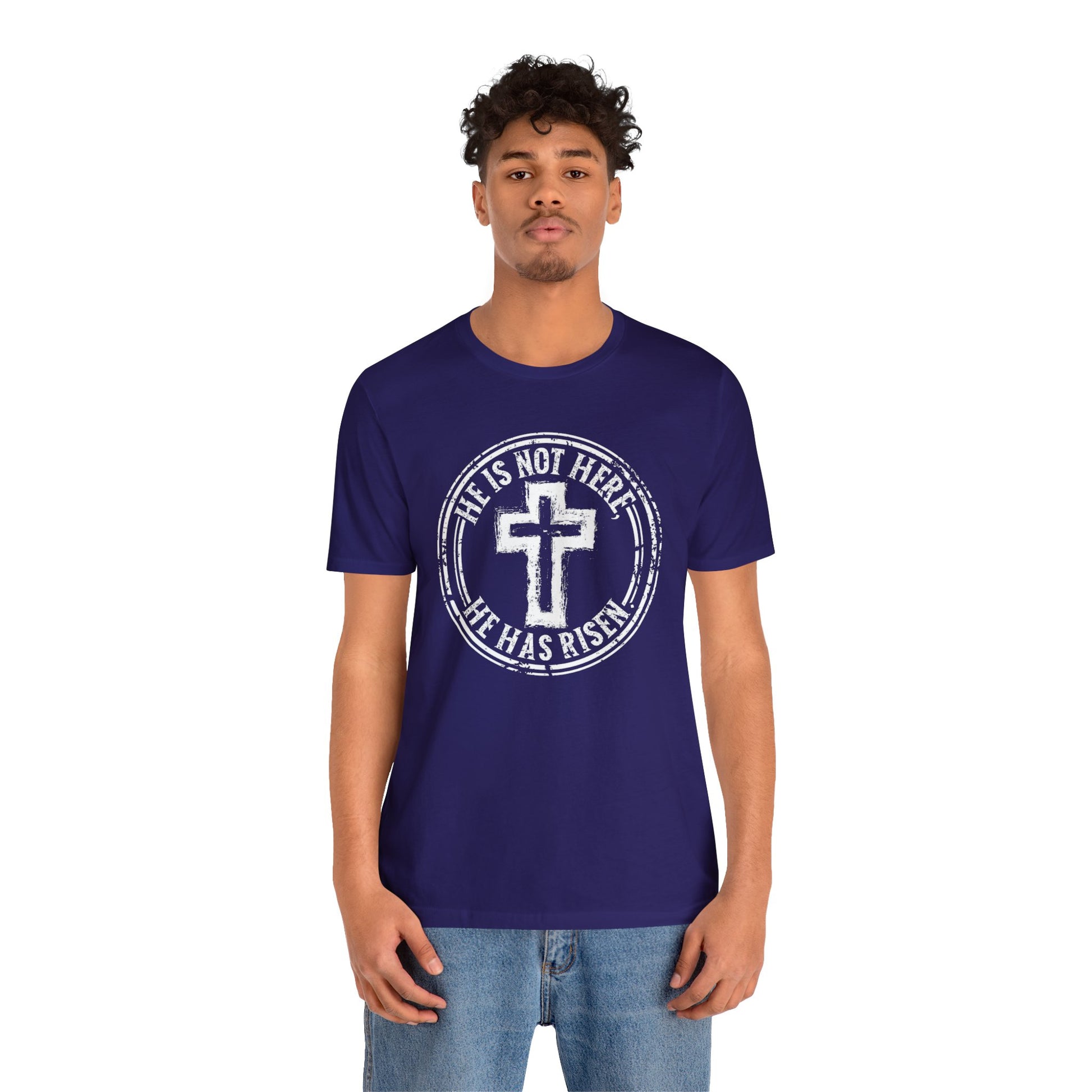 He Is Not Here He Has Risen Christian Faith Shirt