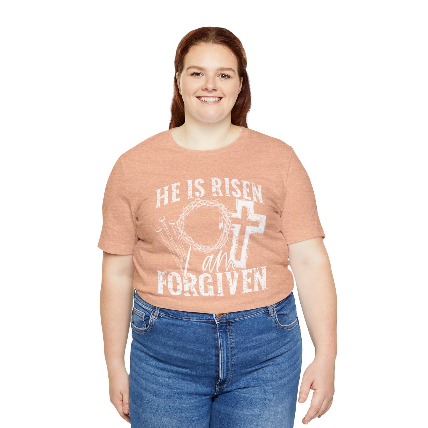 He Is Risen I Am Forgiven Faith Shirt