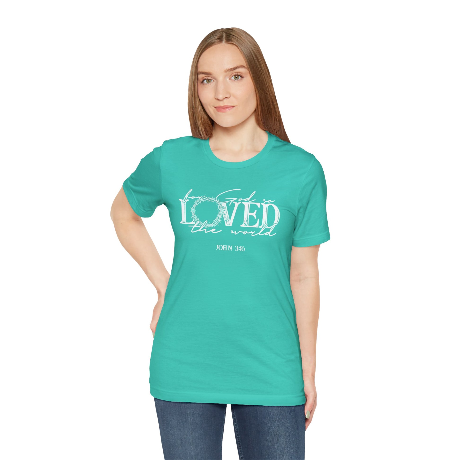 For God So Loved the World Faith Shirt