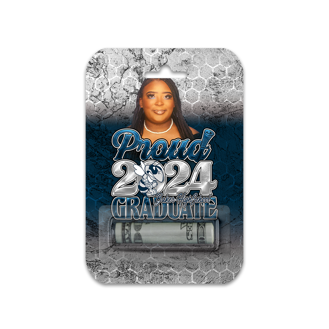 Graduation 2024 Custom Money Card Holder