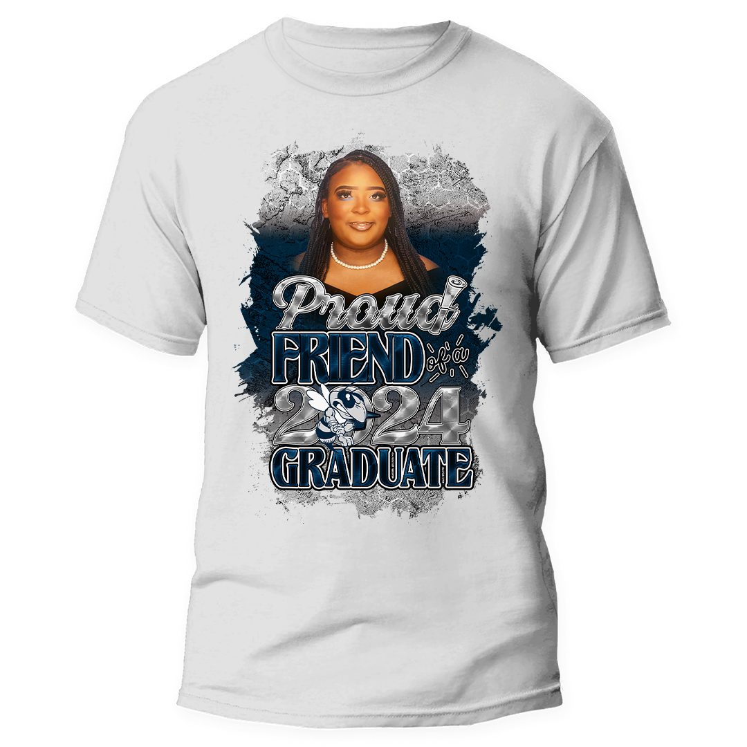 Graduation 2024 Proud Family Personalized Shirt for the Friend