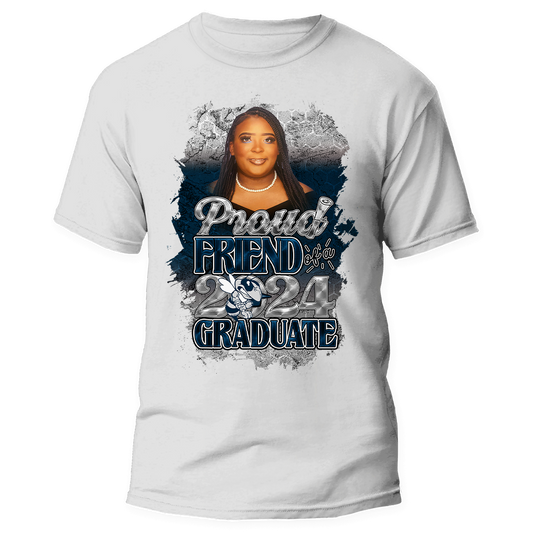 Graduation 2024 Proud Family Personalized Shirt for the Friend