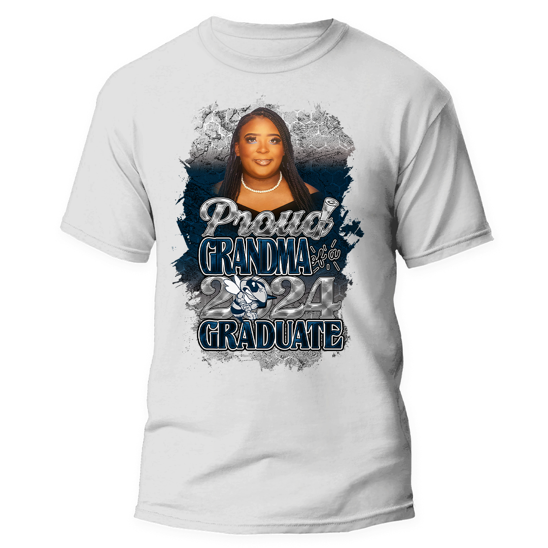 Graduation 2024 Proud Family Personalized Shirt for the Grandma