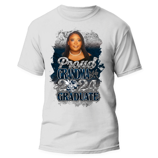 Graduation 2024 Proud Family Personalized Shirt for the Grandma