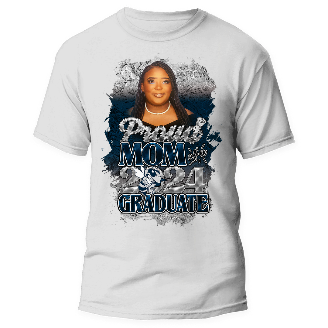 Graduation 2024 Proud Family Personalized Shirt for Mom