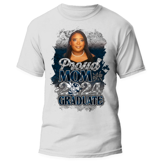 Graduation 2024 Proud Family Personalized Shirt for Mom