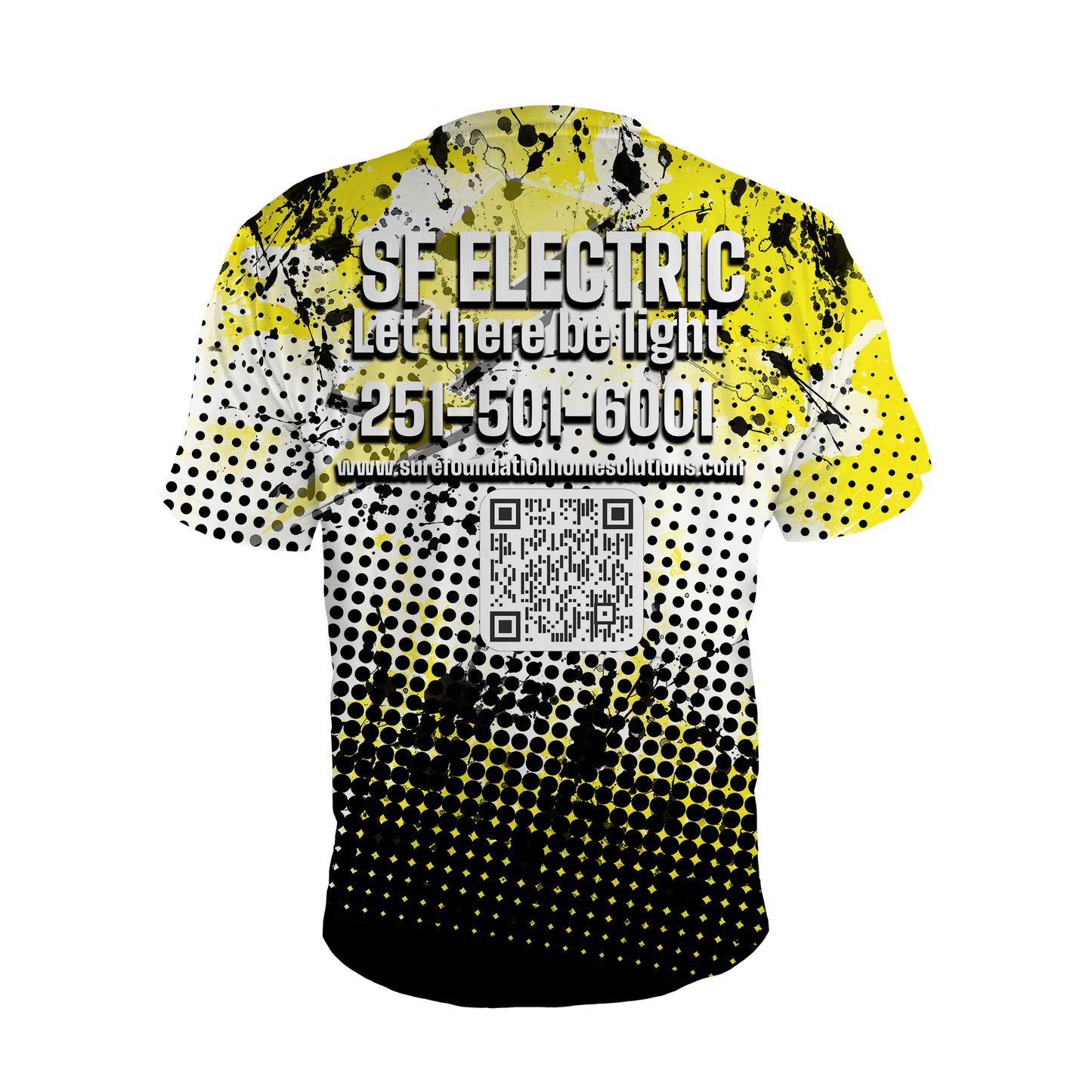 SF Electric All Over Print Paint Splash Halftone