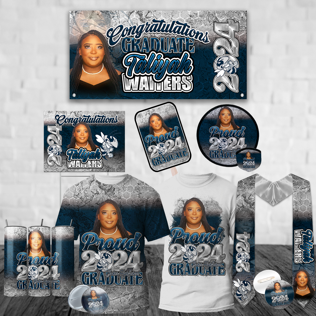 Graduation 2024 Proud Family Personalized Shirt for the Grandma