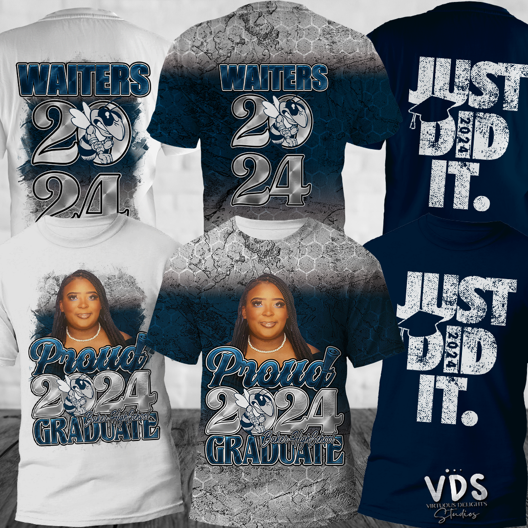 Graduation 2024 Proud Family Personalized Shirt for the Friend