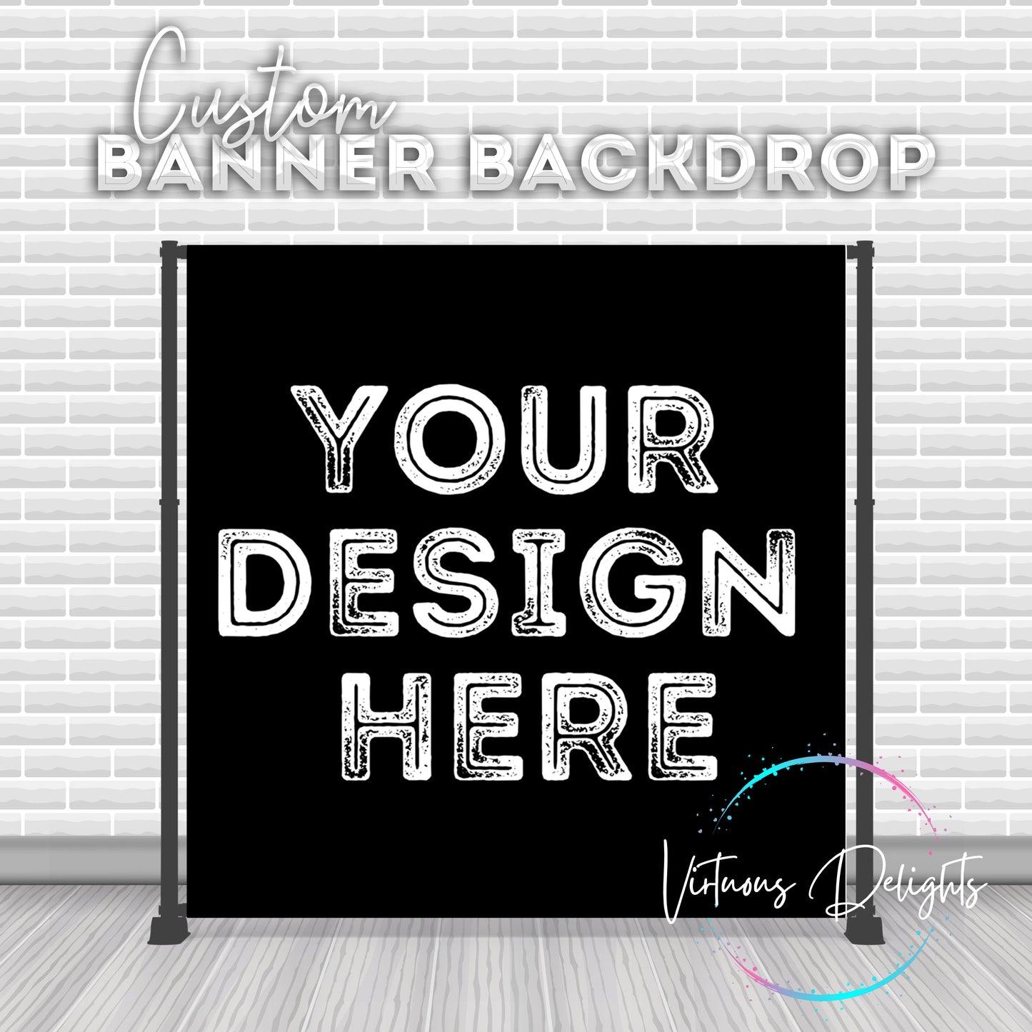 Custom Banner Backdrop