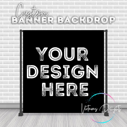 Custom 5x8 Banner Backdrop