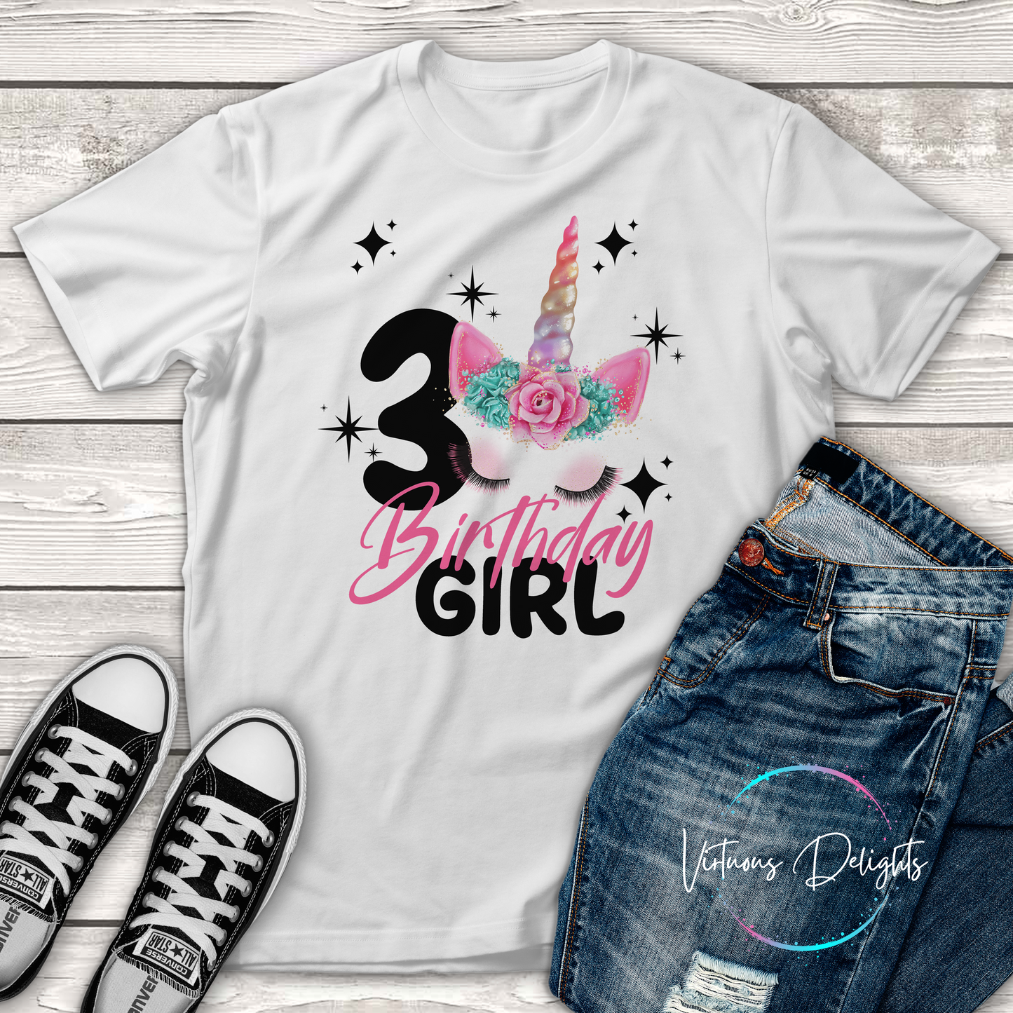 Unicorn Birthday T-Shirt