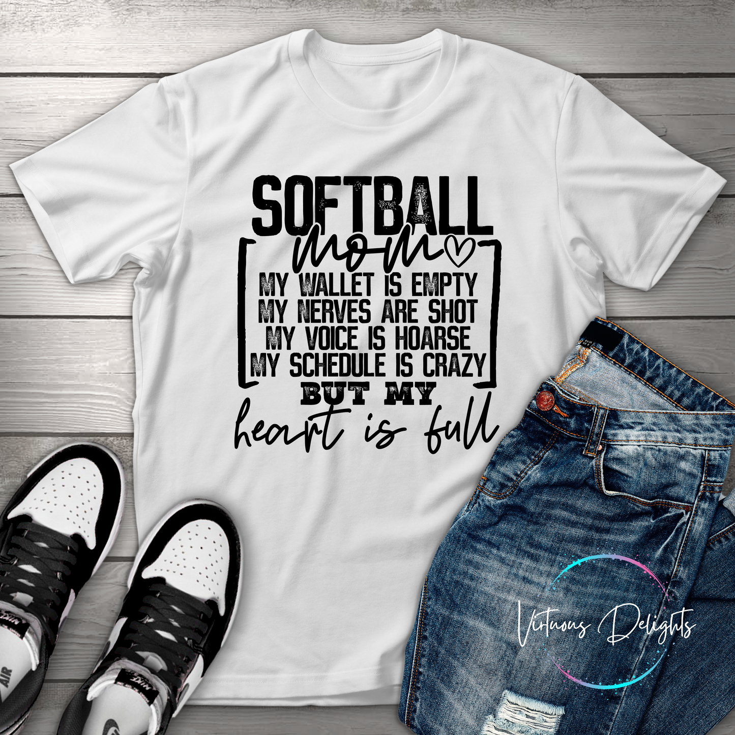 Softball Mom Sports T-Shirt