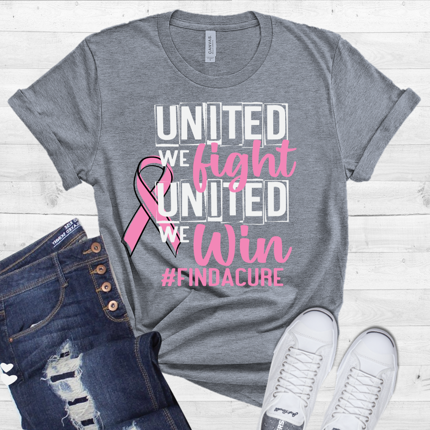 Breast Cancer United We Fight T-Shirt