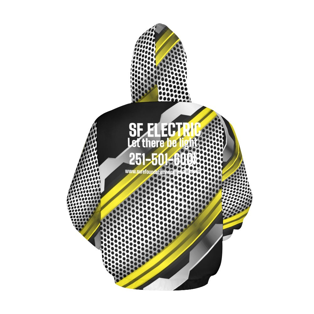 SF ELECTRIC HOODIE 186 All Over Print Hoodie