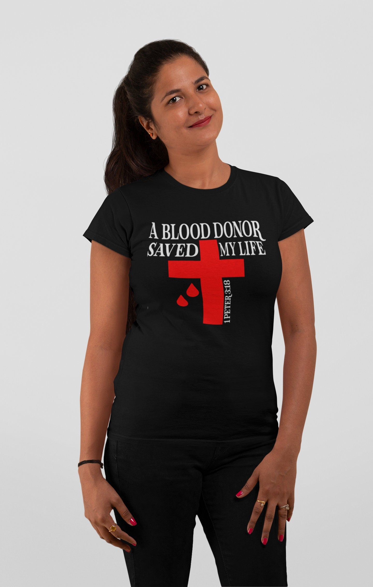 A Blood Donor Saved My Life Women T-Shirt