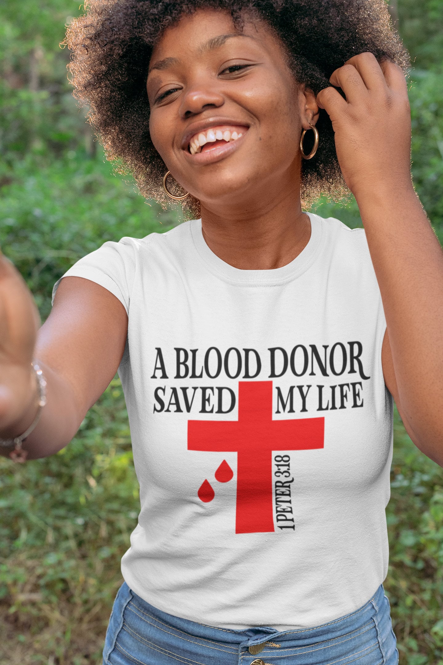 A Blood Donor Saved My Life Women T-Shirt