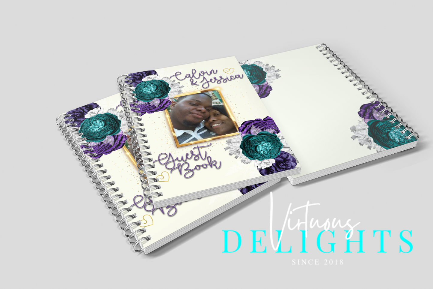 Personalized Wedding Guest Book