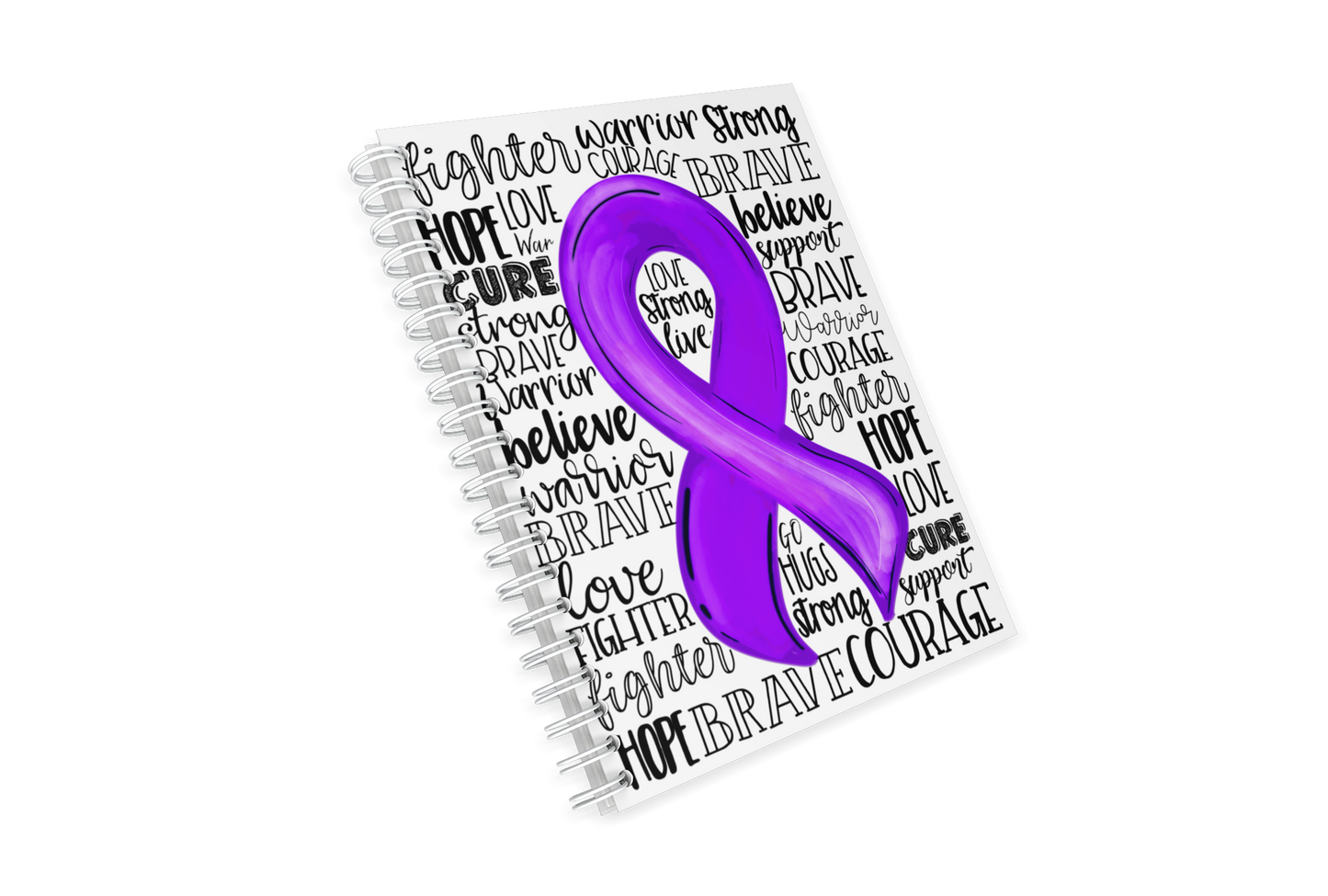 Lupus Warrior Ribbon Notebook