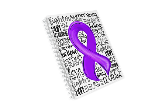 Lupus Warrior Ribbon Notebook